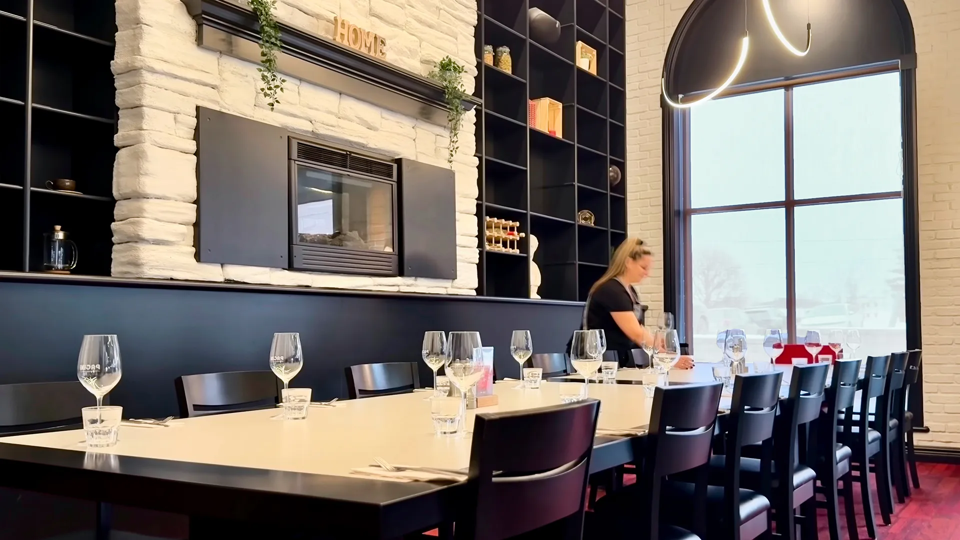 Salle privée PACINI aménagée pour groupes