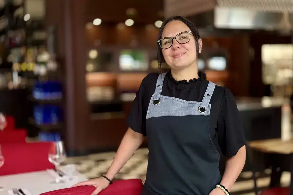 Employés du restaurant PACINI au travail